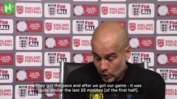 Guardiola praises players after Liverpool defeat: 'They gave everything'